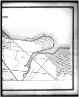 Sandusky City Outline Map - Right, Erie County 1896